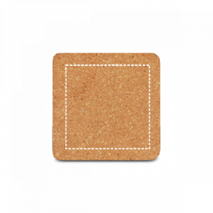 Posición de impresión posavasos delantera con láser (hasta 2cm2)