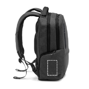 Posición de marcaje mochila bolsillo inferior