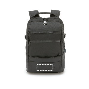 Posición de marcaje mochila delantera inferior