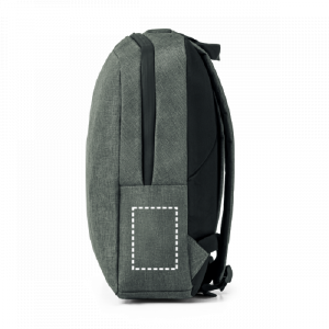 Posición de impresión mochila lateral con transfer digital