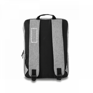 Posición de impresión mochila right strap backpack con transfer digital