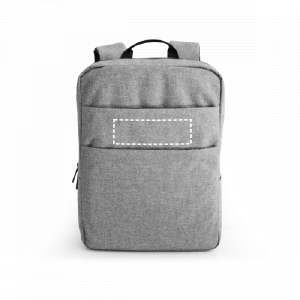 Posición de impresión mochila bolsillo central con transfer digital
