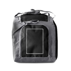 Posición de marcaje bolsa deporte bolsillo frontal