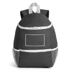 Posición de impresión Mochila delantera centro