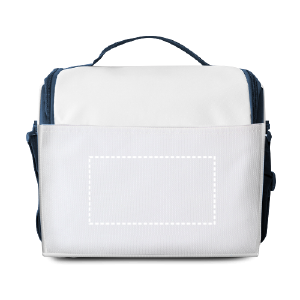 Posición de impresión bolsa nevera posterior con transfer digital