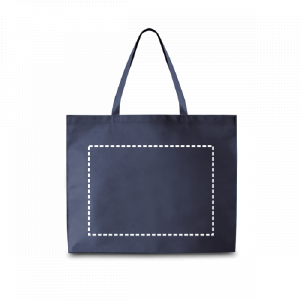 Posición de impresión bolsa delantera con serigrafía textil