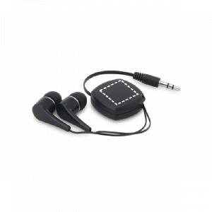 Posición de impresión Auriculares delantera