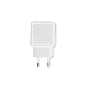 Posición de impresión Adaptador corriente inferior