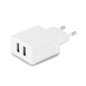 Posición de marcaje adaptador corriente cuerpo lateral 2