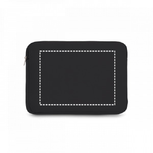 Posición de marcaje funda ordenador delantera