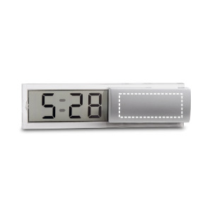 Posición de impresión Reloj delantera