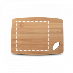 Posición de impresión tabla posterior con láser (hasta 2cm2)