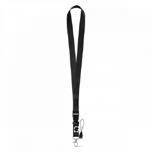 Posición de impresión Lanyard delantera inferior