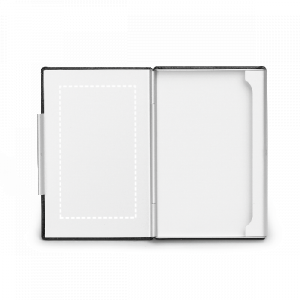 Posición de impresión porta-tarjetas interior con láser (hasta 2cm2)