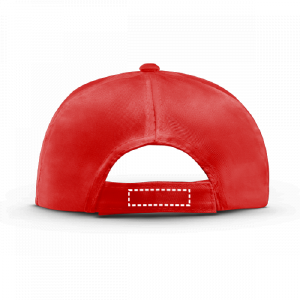 Posición de impresión gorra cinta con transfer digital