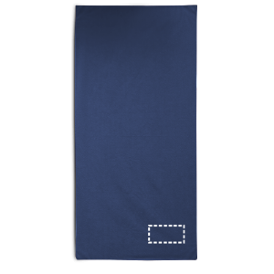 Posición de impresión toalla toalla con bordado (hasta 6cm2)