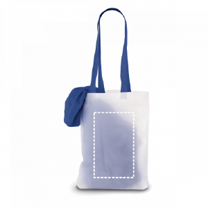 Posición de impresión bolsa delantera 2 con serigrafía textil