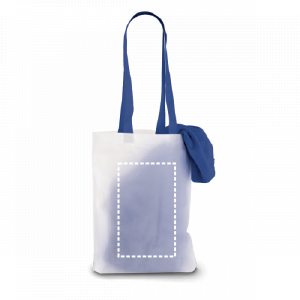Posición de impresión bolsa delantera con serigrafía textil