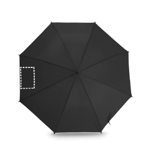 Posición de impresión paraguas gajo 2 con serigrafía textil