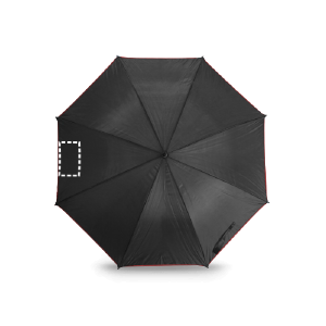 Posición de impresión paraguas gajo 2 con transfer digital