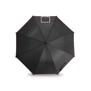Posición de impresión paraguas gajo 3 con serigrafía textil