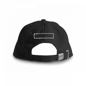 Posición de impresión gorra posterior con bordado (hasta 6cm2)
