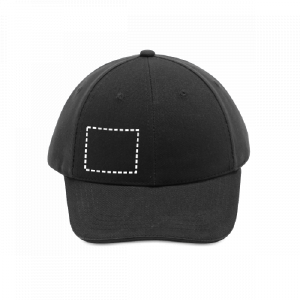 Posición de impresión gorra panel con transfer digital