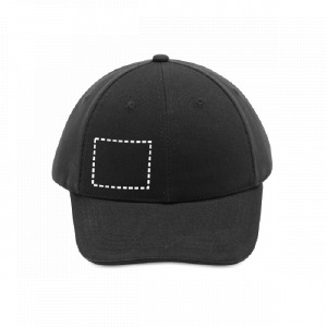Posición de marcaje gorra delantera