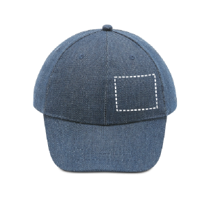 Posición de impresión gorra panel 2 con transfer digital