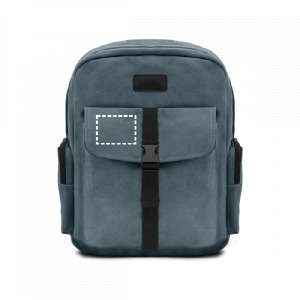 Posición de marcaje mochila bolsillo lateral