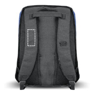 Posición de marcaje mochila lateral