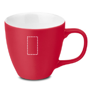 Posición de marcaje taza asa