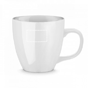 Posición de impresión Taza cuerpo