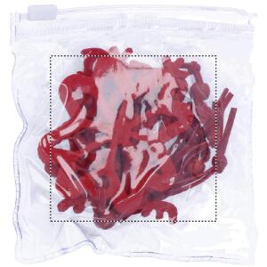 Posición de impresión back pouch con serigrafía