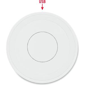 Posición de impresión w-charger top pad con tampografía