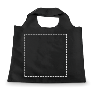 Posición de impresión bolsa posterior con serigrafía textil