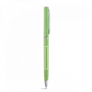 Posición de marcaje bolígrafo lateral clip