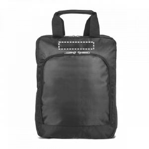 Posición de impresión mochila delantera con transfer digital