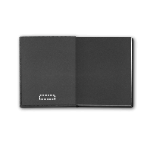 Posición de impresión bloc de notas interior con serigrafía