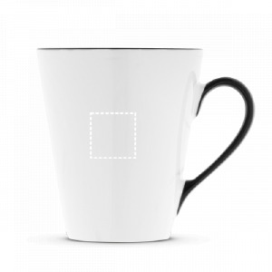 Posición de marcaje mug interior