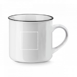 Posición de marcaje taza interior