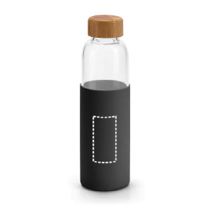 Posición de marcaje botella deporte manga