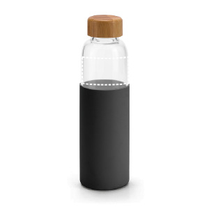 Posición de marcaje botella deporte cuerpo superior