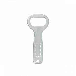 Posición de impresión abrebotellas posterior con láser (hasta 2cm2)