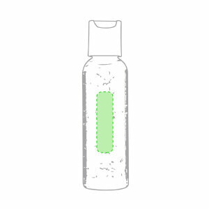 Posición de marcaje centrado en el cuerpo del envase