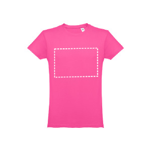 Posición de marcaje camiseta manga corta pecho