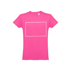 Posición de marcaje camiseta manga corta pecho