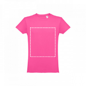 Posición de marcaje camiseta manga corta pecho