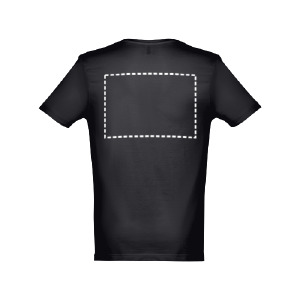 Posición de marcaje camiseta manga corta manga