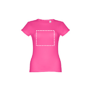 Posición de marcaje camiseta manga corta espalda